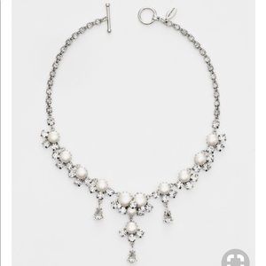 Ann Taylor - Pearl & Rhinestone Necklace